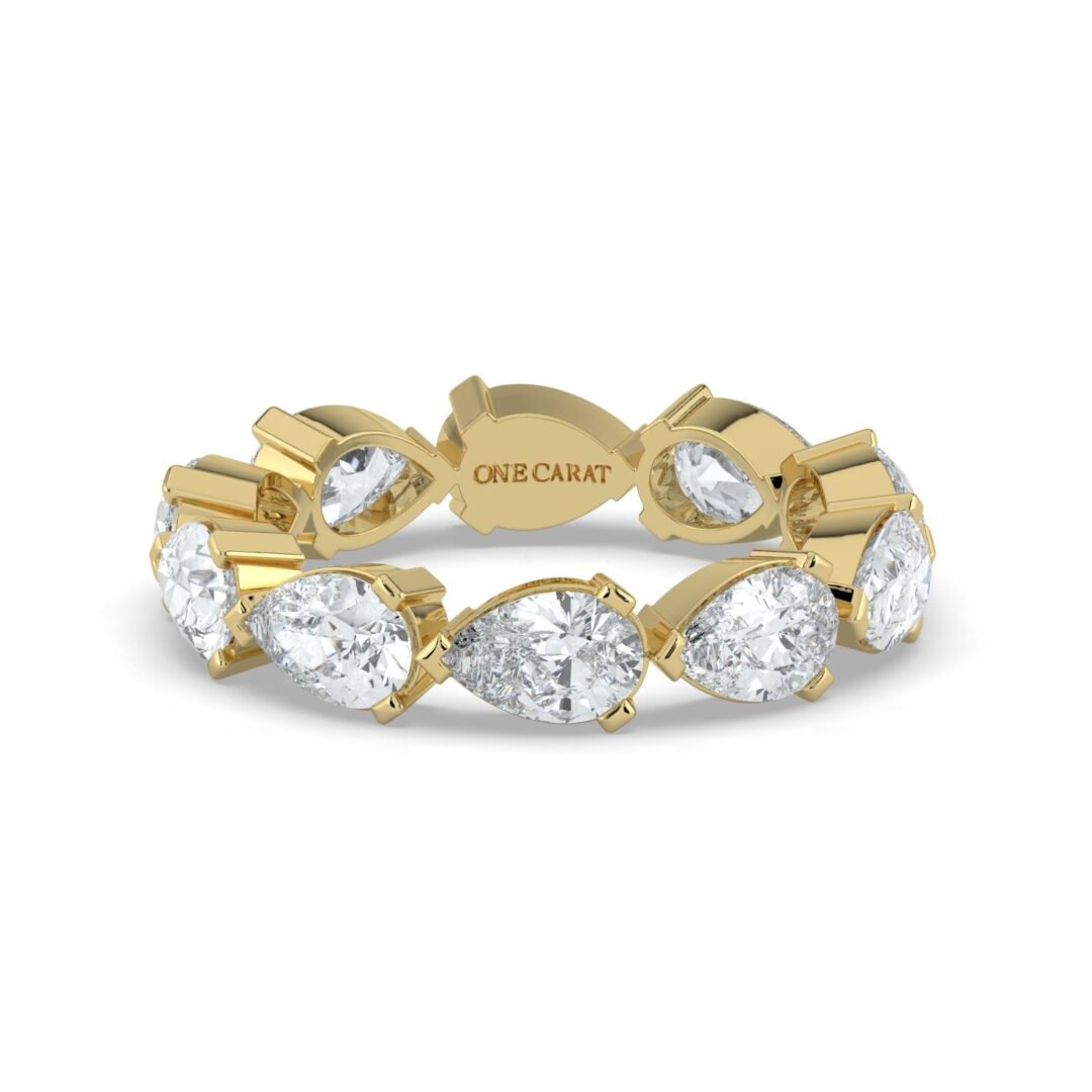 Calista Pear-cut Eternity Ring