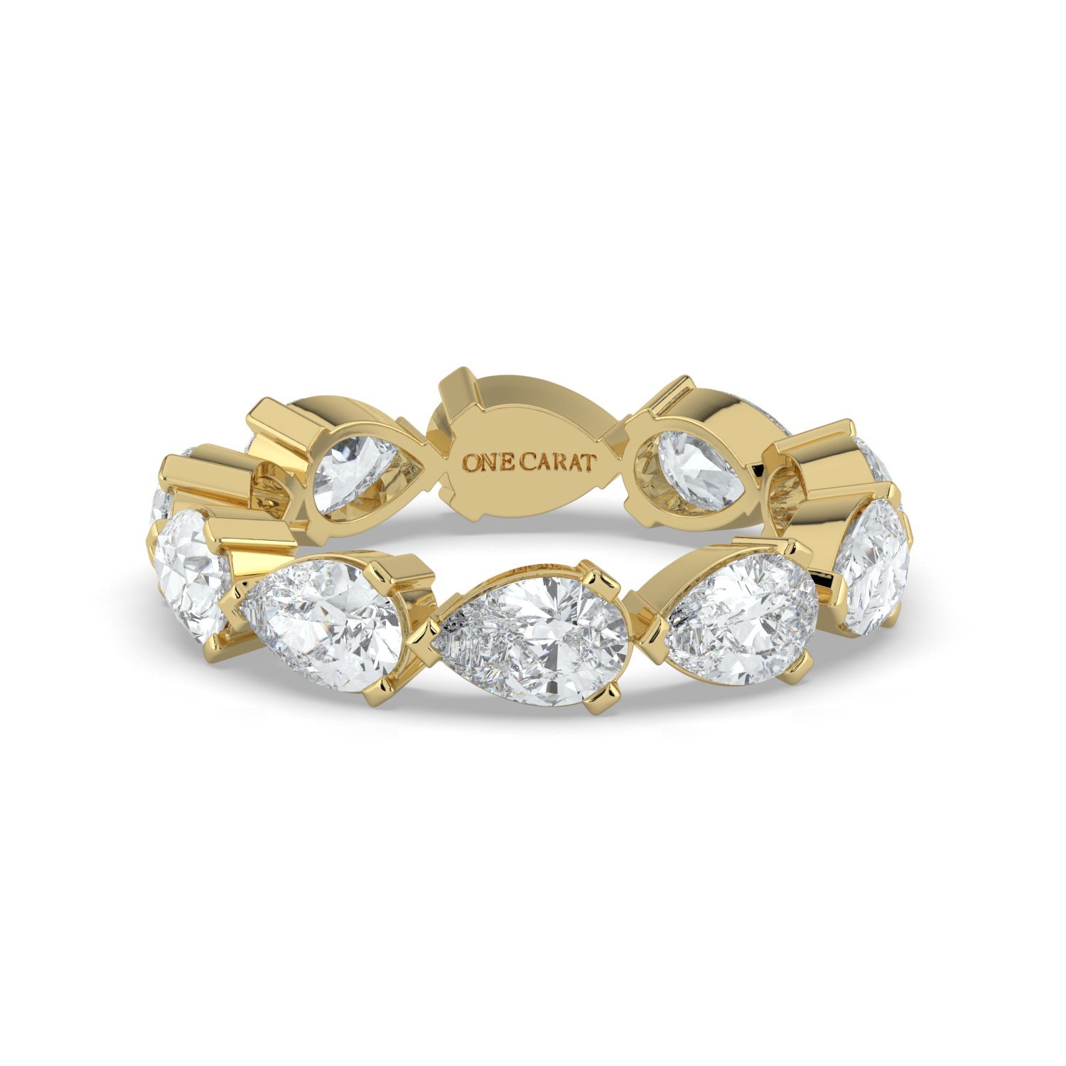 Calista Pear-cut Eternity Ring