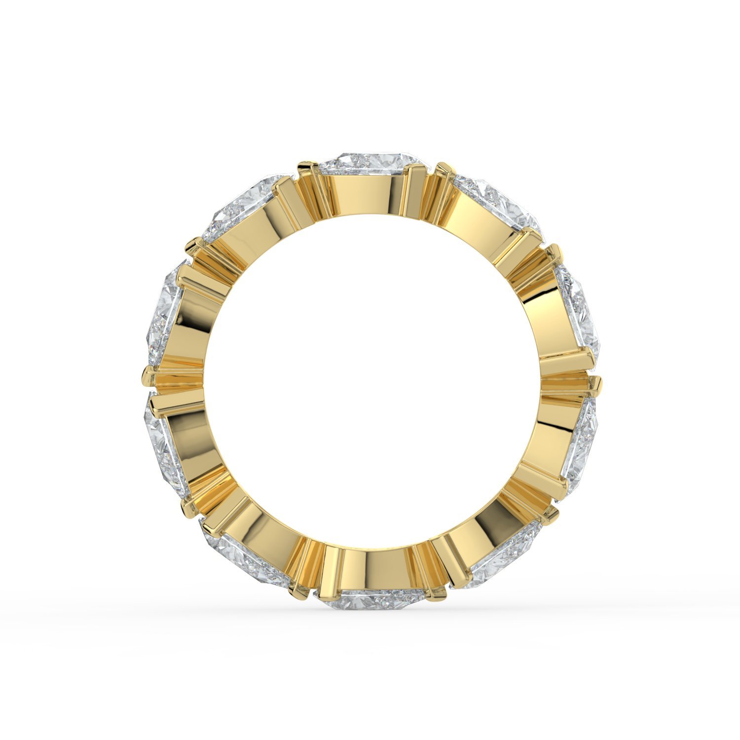 Calista Pear-cut Eternity Ring