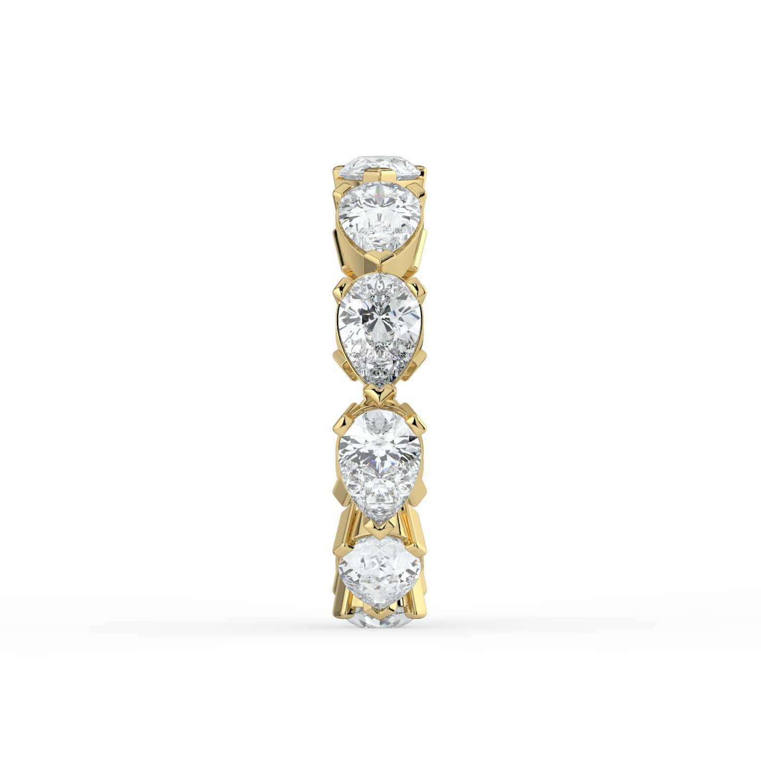 Calista Pear-cut Eternity Ring